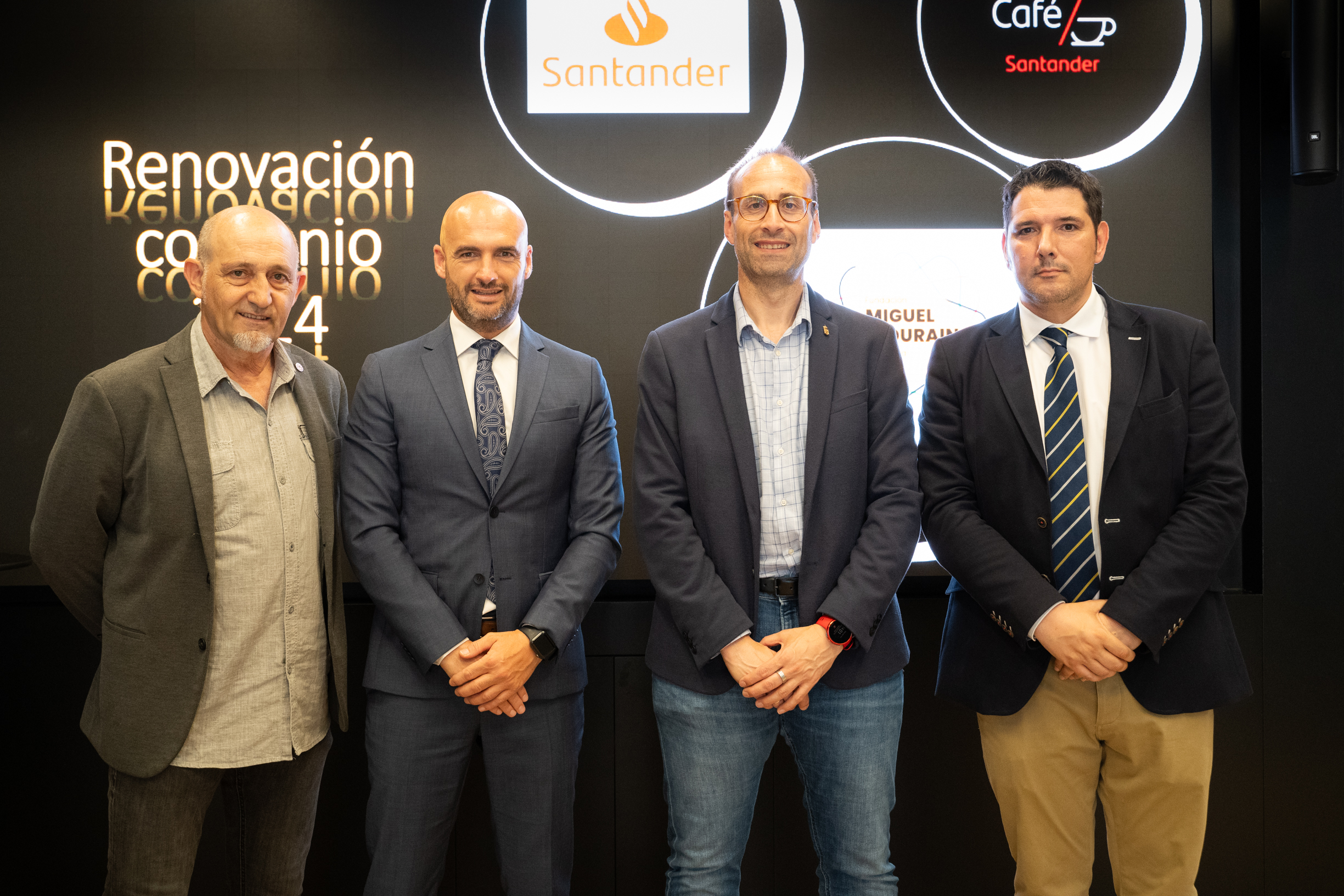 Renovado el acuerdo de patrocinio entre la FMIF y el Banco de Santander